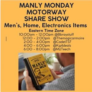 Manly Monday Motorway Share Show LIKE this to be tagged into this show